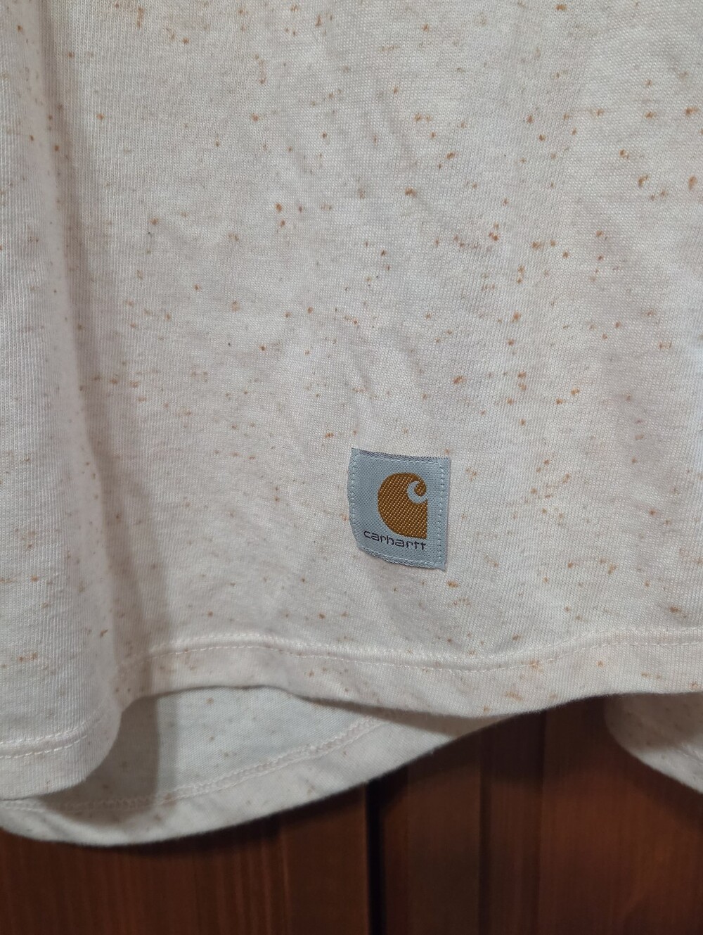 Carhartt pink with orange dots casual outdoorsy everyday long sleeve tee  | M - Picture 3 of 8